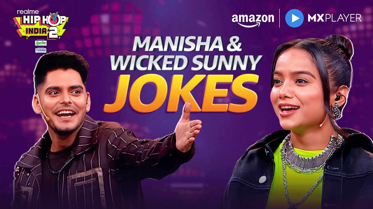 Manisha Rani and Wicked Sunny Ke Funny Jokes 😂 | Realme Hip Hop India S2 | Amazon MX Player