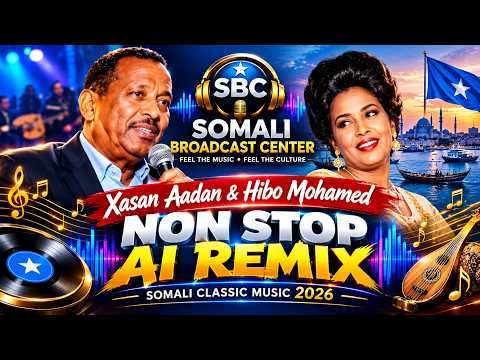 Xasan Aadan & Hibo Mohamed – NON STOP AI REMIX | Somali Classic Music 2026 | SBC