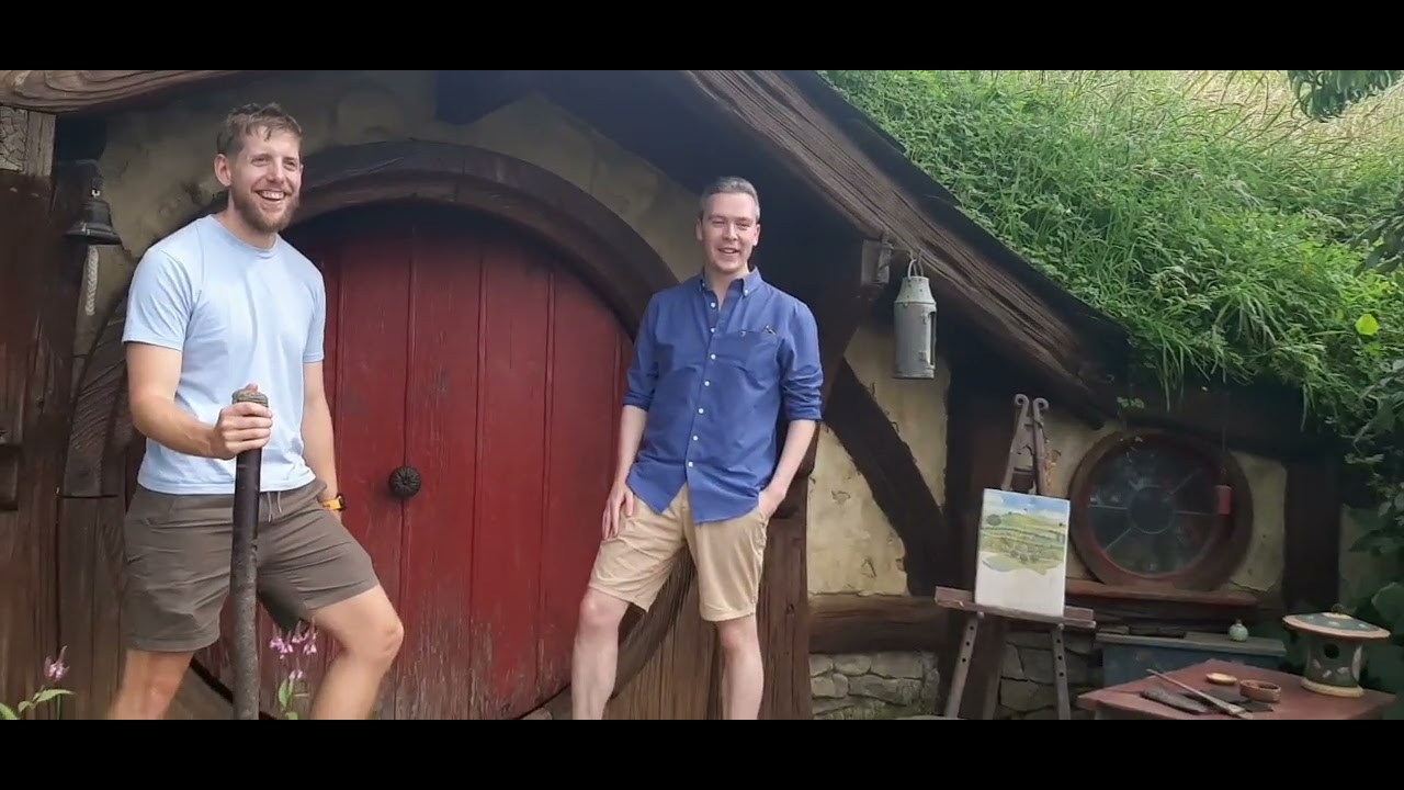 Hobbit set movie, New zealand. 