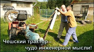 Чешский трактор - чудо инженерной мысли!