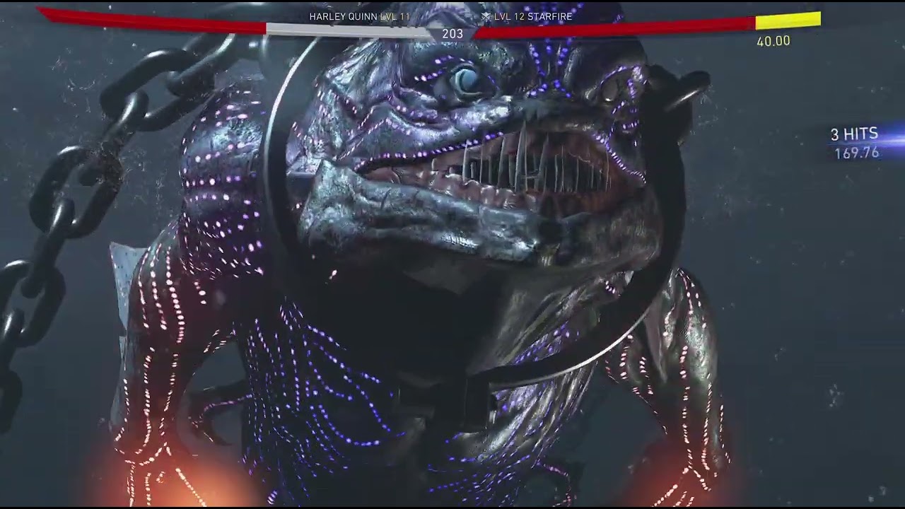 HARLEY QUINN VS STARFIRE