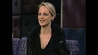 Famous Helen Hunt on Late Night December 11, 1997 Profile