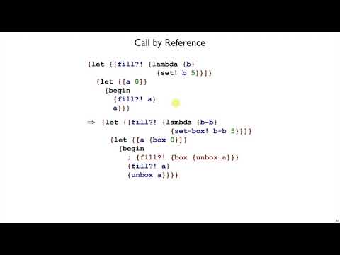 Plait Variable 5 - call by reference