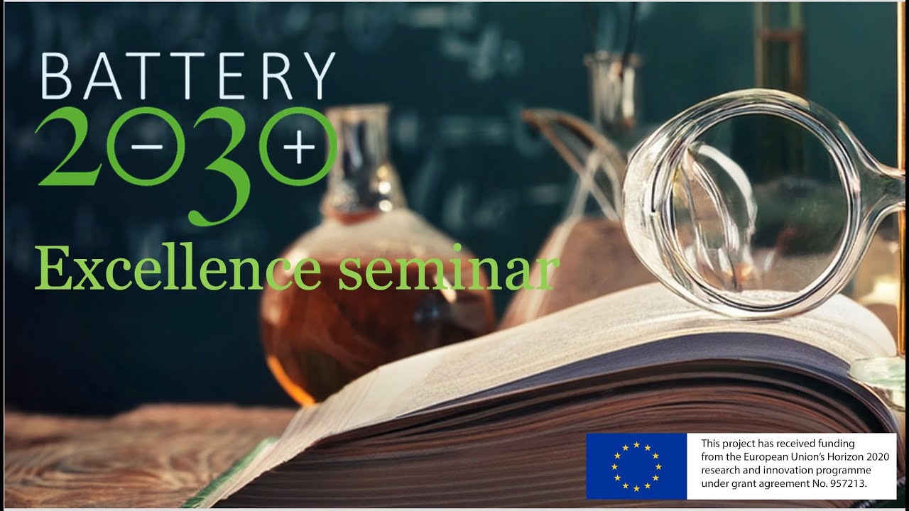 BATTERY 2030+ Excellence seminar  M. Rosa Palacin - New non lithium based battery technologies 2022