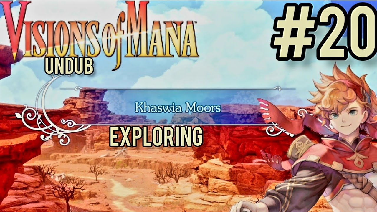Visions of Mana Undub PS5] Hard Mode / Part 20 Exploring Khaswia Moors