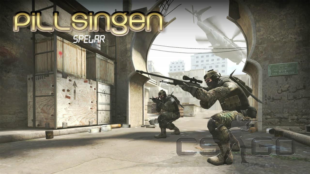 CS:GO med pillsingen: Don't drink and shoot!