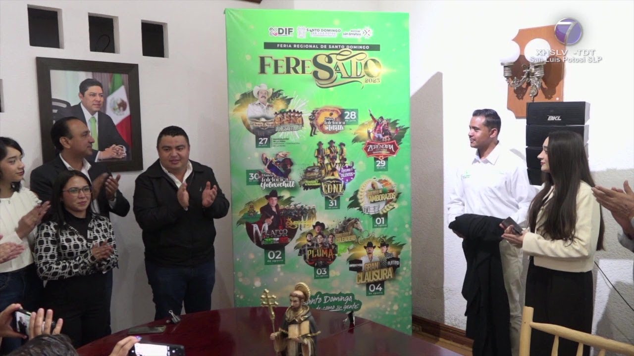 Anuncian autoridades la Feria Regional de Santo Domingo 2025