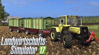 Lets Play - Ls17 Getreide Abfahren Mit Mb Trac 1500 Multilayer Hd