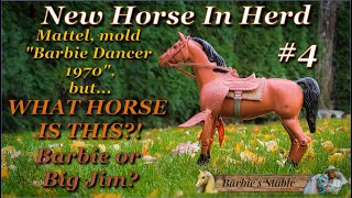 Vintage 1970s Mattel — Barbie or Big Jim? What Horse is this? | New Horse In Herd 4