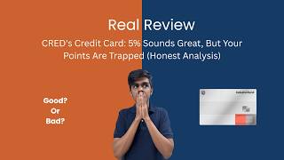 CREDs Credit Card 5 percent Sounds Great But Your Points Are Trapped