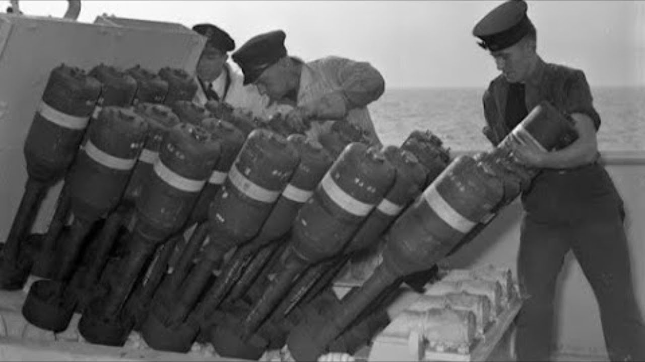 German U-Boat Captains Couldn't Believe Hedgehog Mortars Sank Them in 90 Seconds