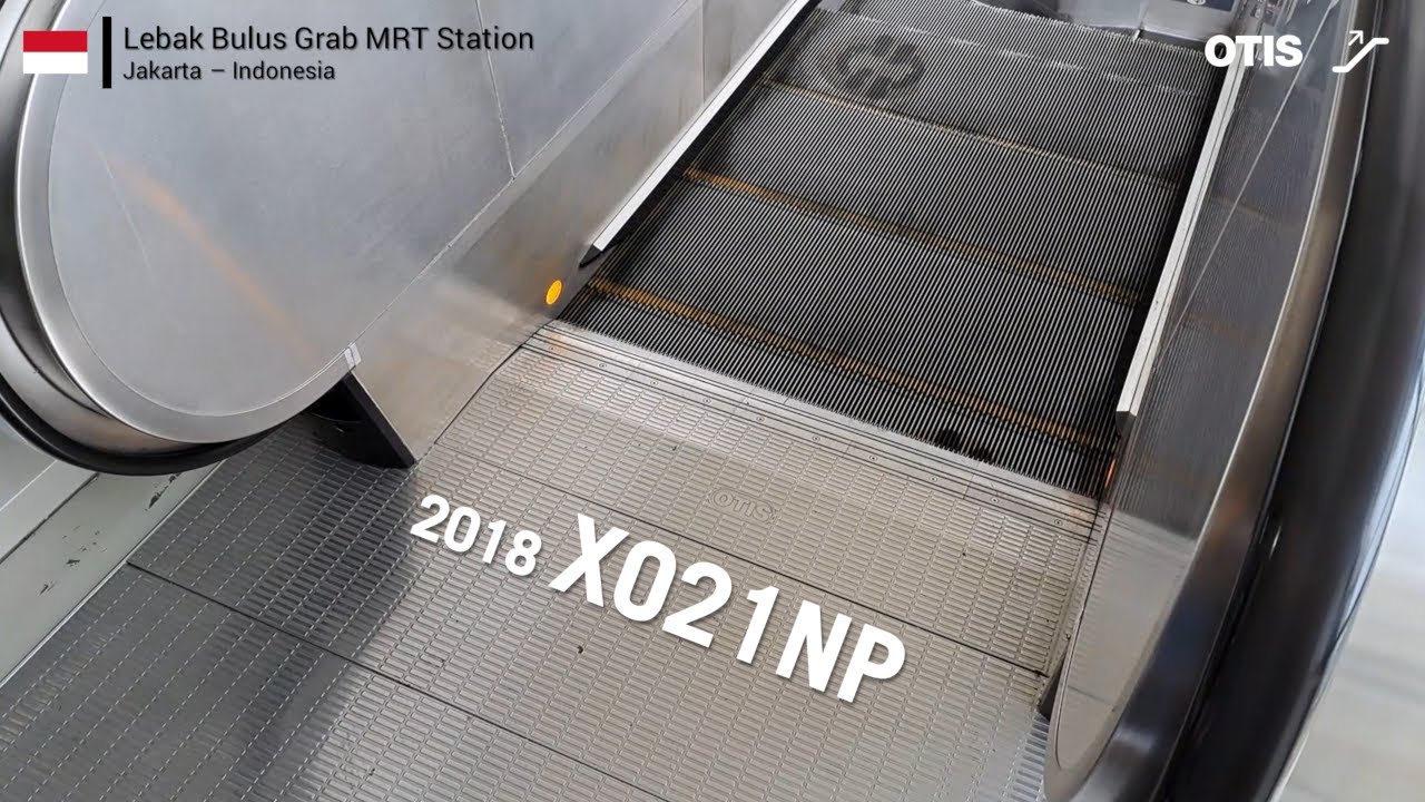 OTIS Escalators - Lebak Bulus Grab MRT Station, Jakarta, ID (Up)