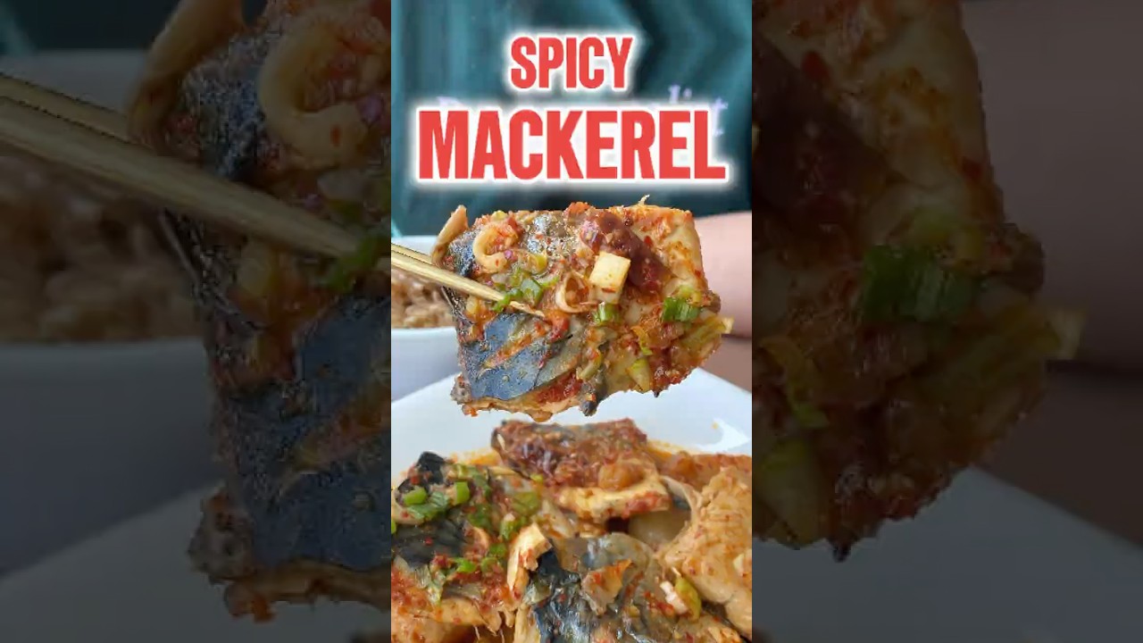 Spicy Braised Mackerel: A Healthy Comfort Food You’ll Crave