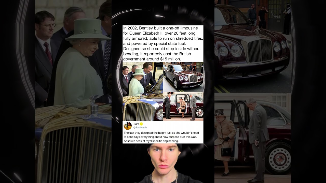 In 2002, Bentley built a one-off limousine for Queen Elizabeth Il, over 20 feet long