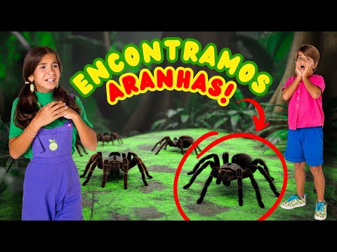 Encontramos aranha no MUNDO ENCANTADO! - CANAL ALICE E DIGUINHO LIMÃO