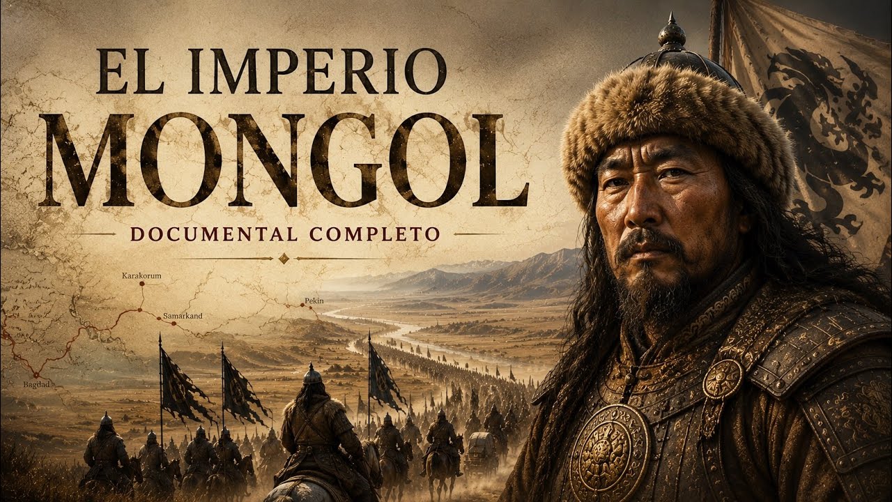 📜Duérmete con la Historia del IMPERIO MONGOL | El Imperio más Grande del Mundo | Documental Completo