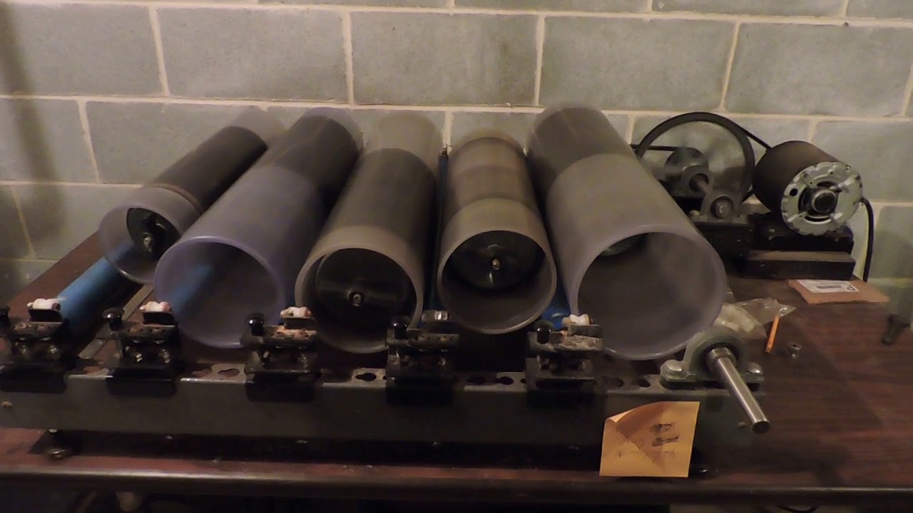 BOTTLE TUMBLING MACHINE AT MAKING ANTIQUE BOTTLES GREAT AGAIN YouTube