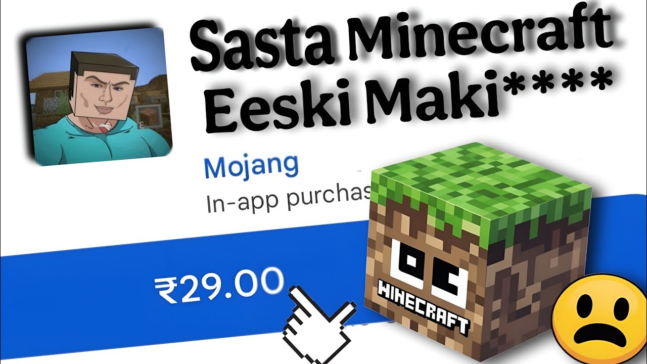 I Tried the WORST Minecraft Copy Game from Play Store 😱