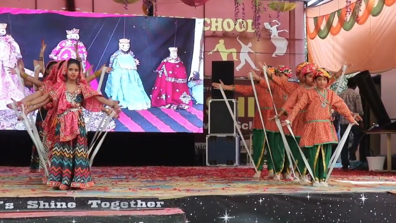 Kathputli Dance | Annual Function 2025 | ADHARSHILA SCHOOL ABOHAR 