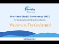 Maritime sheeo  conference 2022