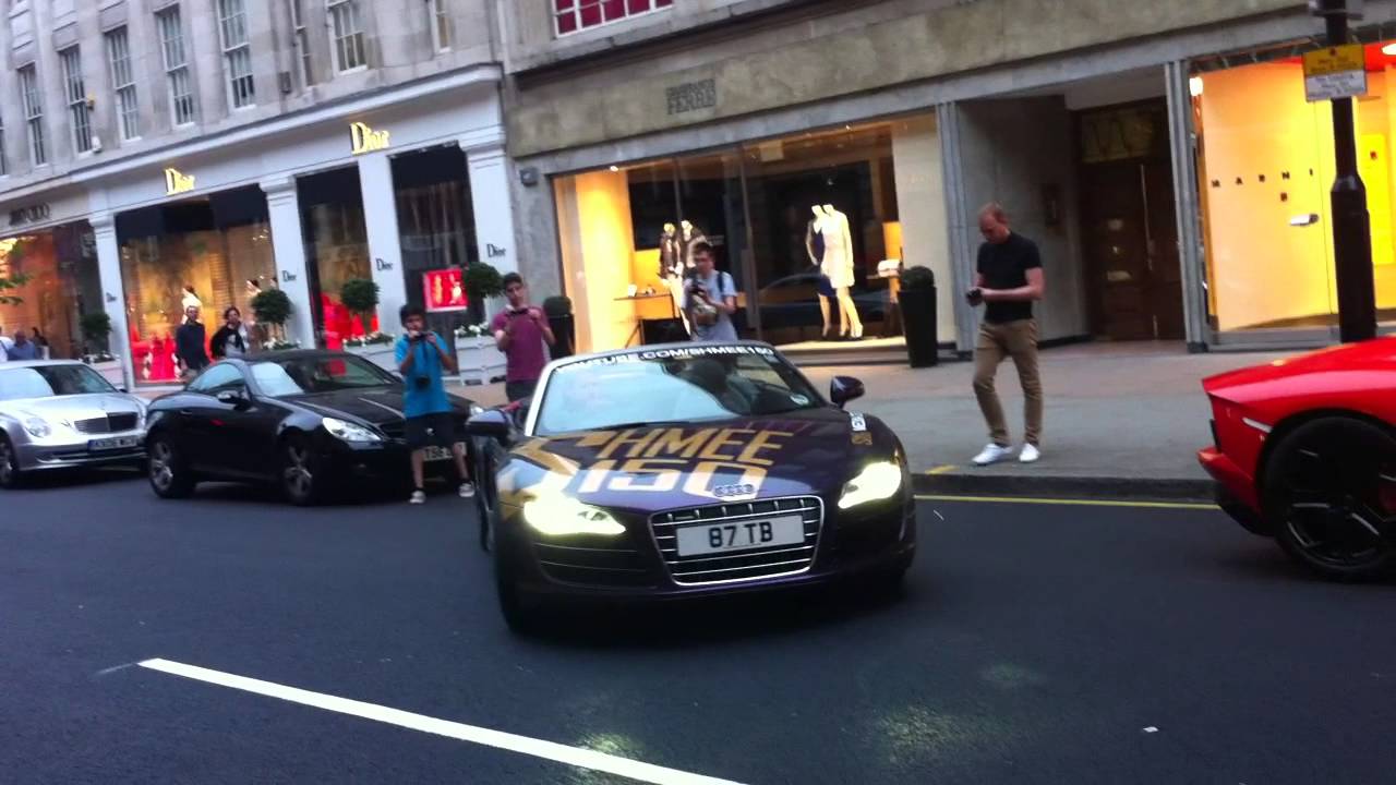 SHMEE 150 REVING HIS AUDI R8!!!