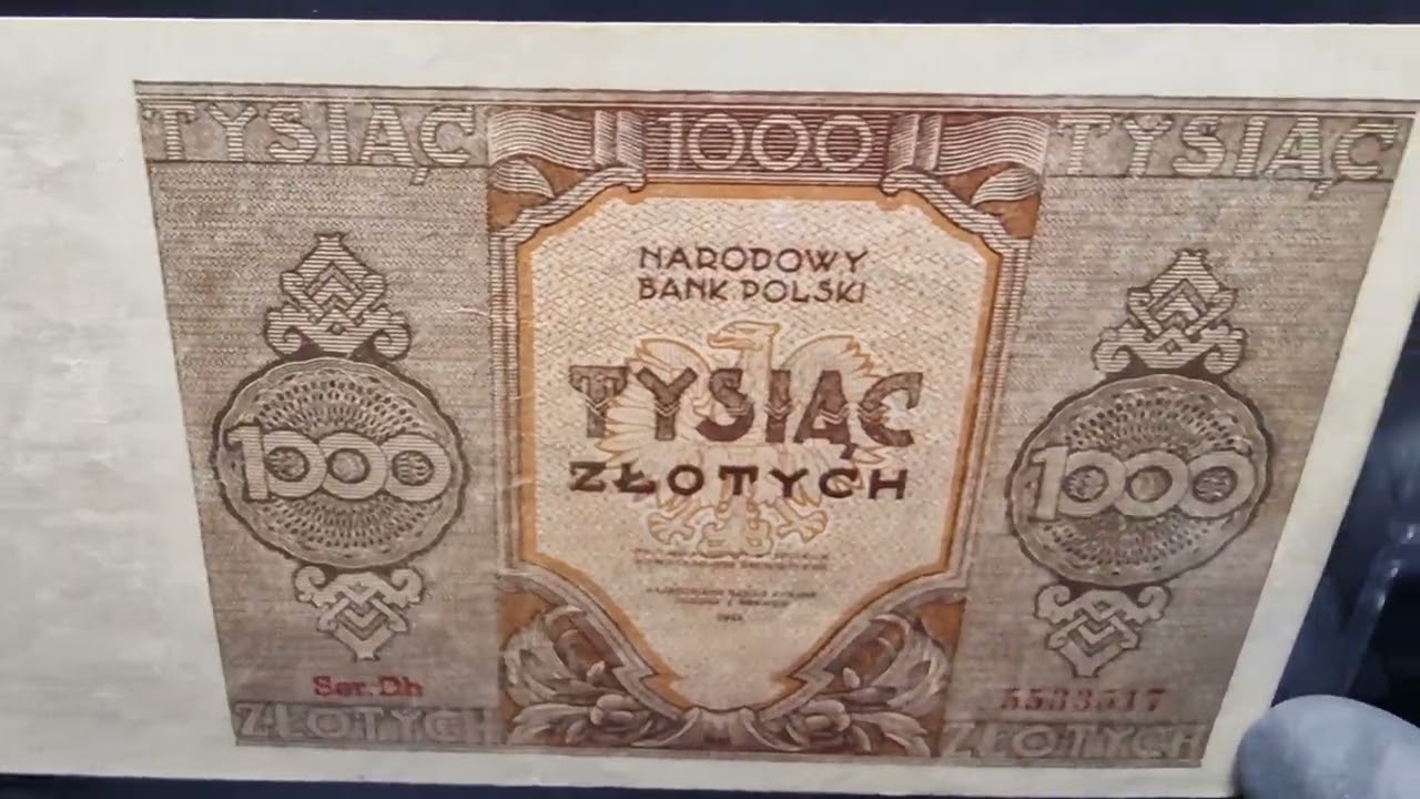 1000 złotych 1945 - ser. Dh