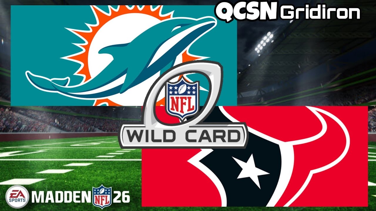S3 NFL Playoffs Wild Card: Dolphins vs Texans | Madden NFL 26