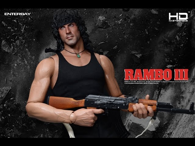 ENTERBAY - RAMBO - RAMBO III - 1/4 - HD MASTERPIECE - FRENCH