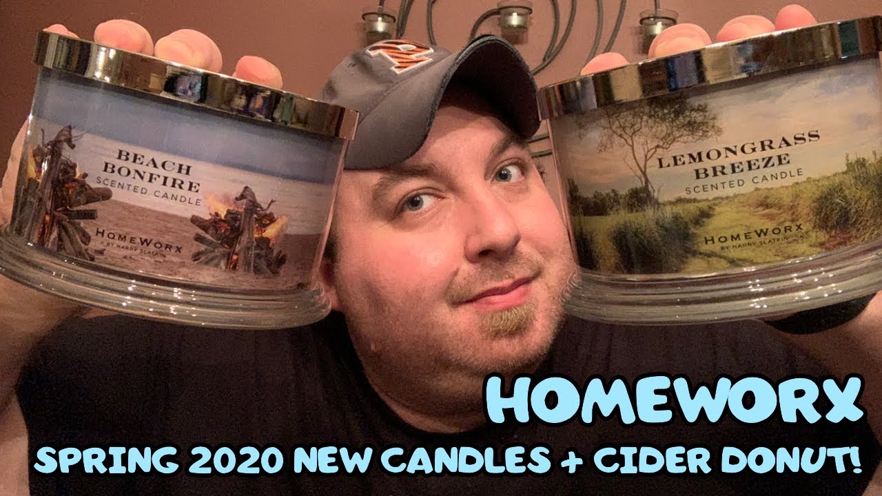 Coffee & Candles NEW HomeWorx Spring Scents + Return of Hot Cider Donut! YouTube
