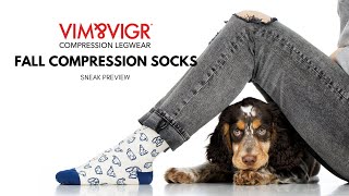 Fall Compression Socks Vim & Vigr