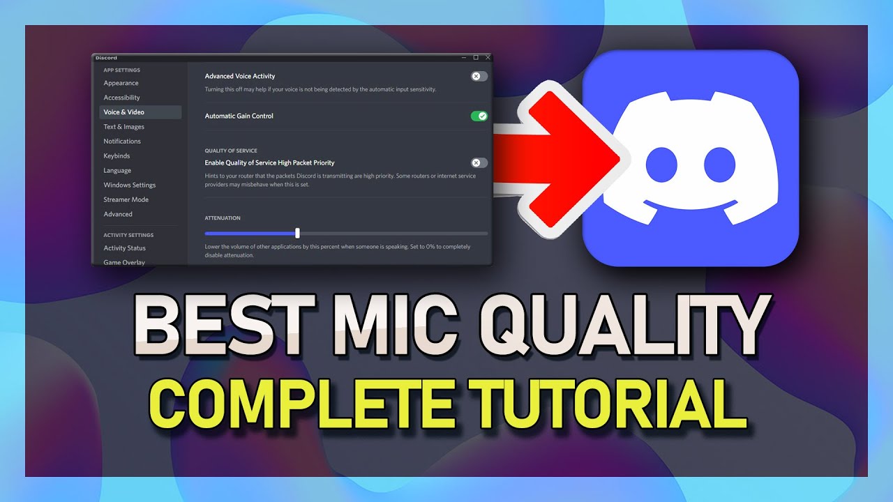 How To Improve Discord Mic Quality on Windows - YouTube