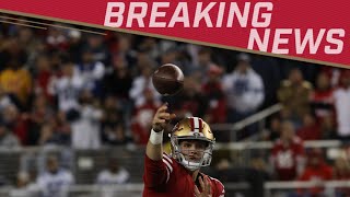 Breaking: #49ers Brock Purdy has suffered a complete tear of the UCL