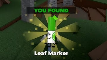 Find the Markers - Where to Find the Leaf Marker (Roblox)