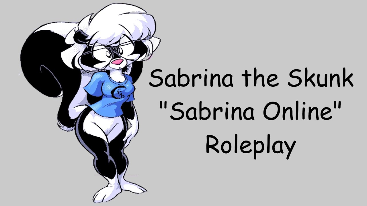 Sabrina the skunk