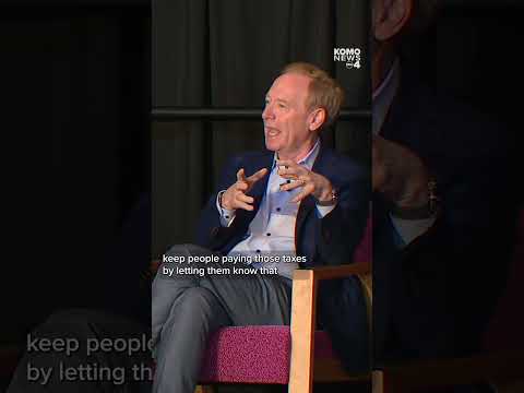 Microsoft's Brad Smith weighs in on Washington taxes - YouTube
