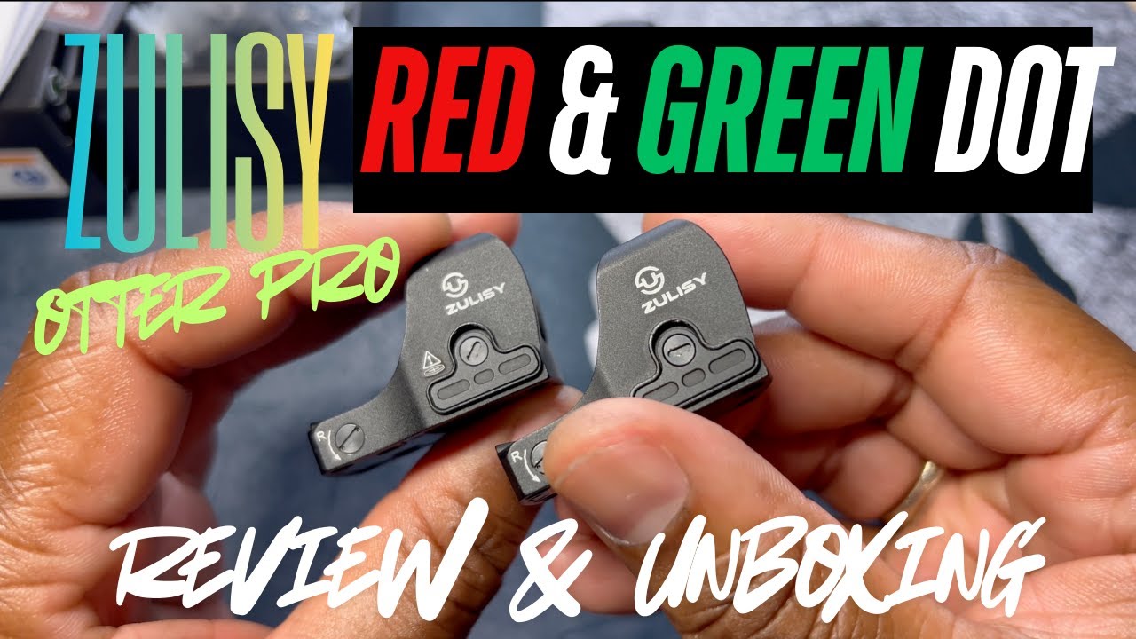 Обзор и распаковка Zulisy Otter Pro | Лучший бюджетный коллиматорный прицел с красной и зеленой т...