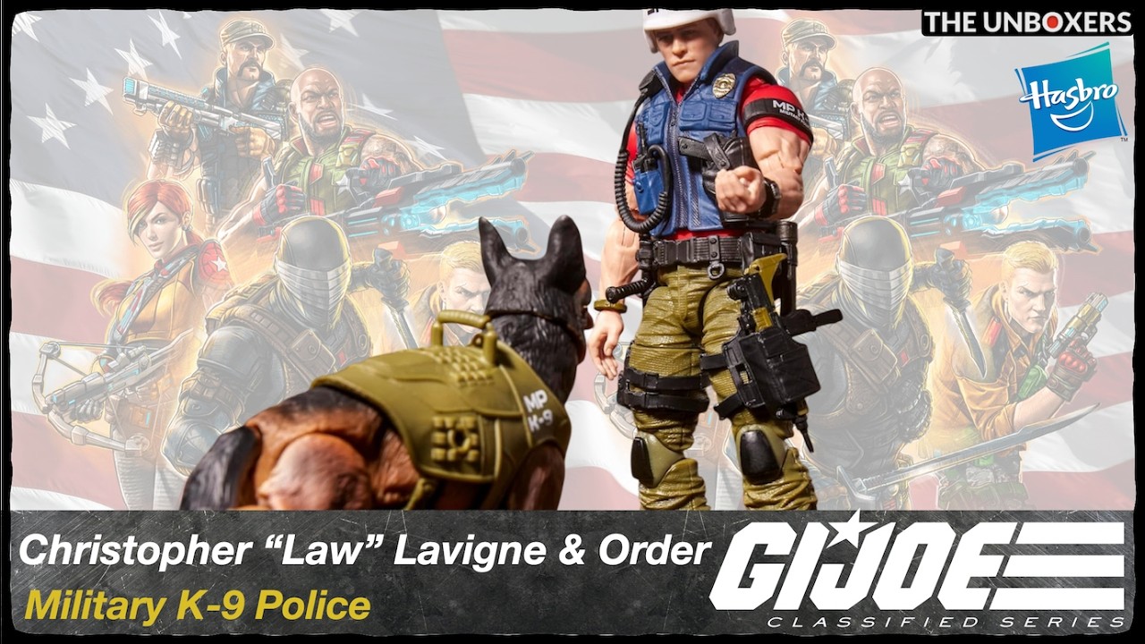 Набор коллекционных фигурок G.I. Joe Secretified Series Law & Order 6 дюймов