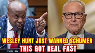Wesley Hunt Walks To That Microphone & DESTROYS Schumer And The Entire Democrat Party In 5 minutes!!