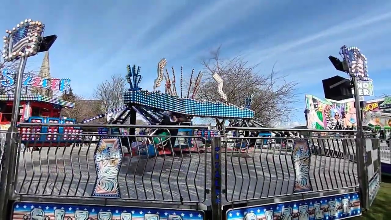VID Dalkeith  SIZZLER Taylor's Of Edinburgh Funfair 2022 HD