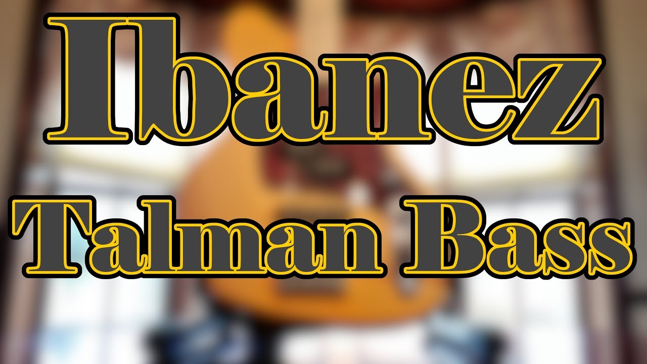 Getting a Bass from a Guitarist Perspective | Ibanez Talman Bass TMB100M
