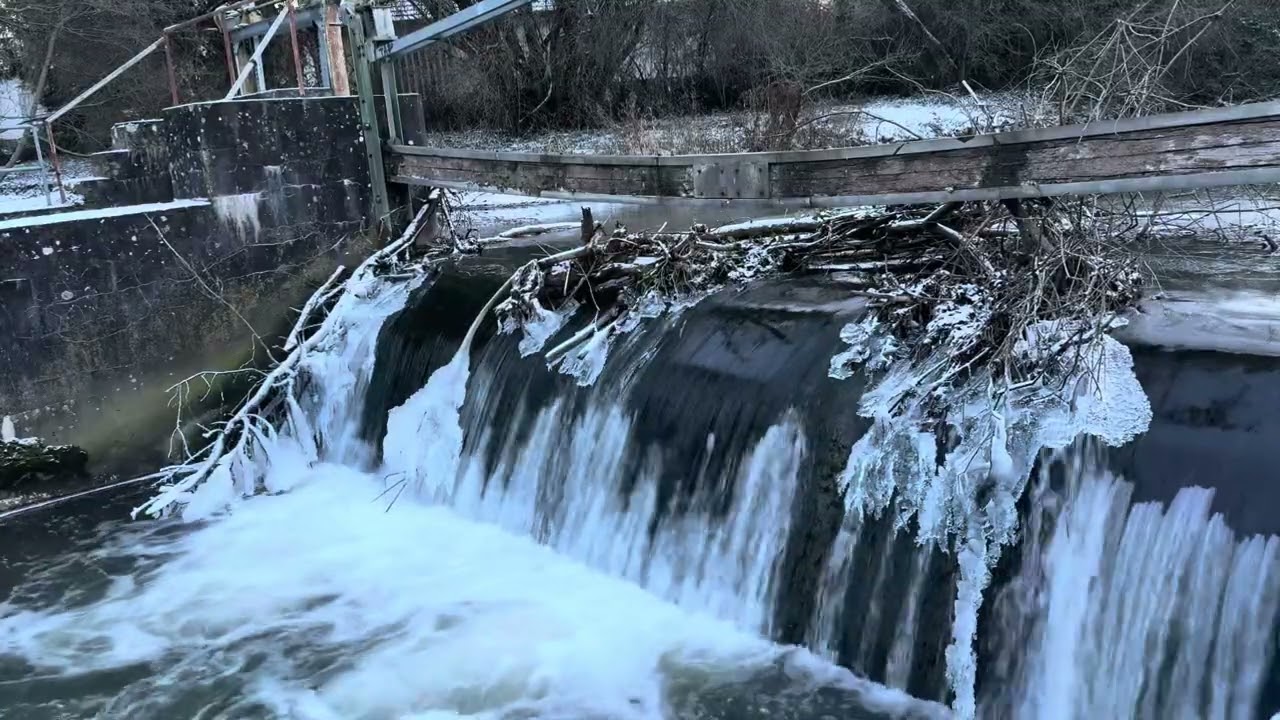 Winter Waterfall - 1