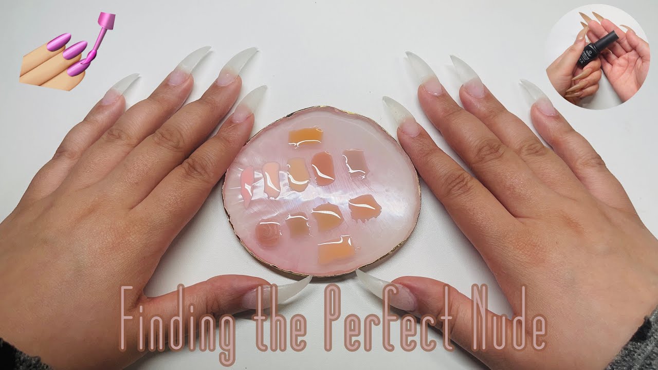 The Quest for the Perfect Nude 😮‍💨💅🏼 | WATCH ME WORK (on myself) | Builder Gel + Gel Nails
