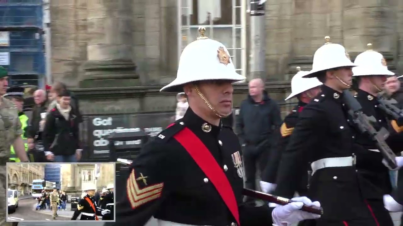 HM Royal Marines - Freedom of Glasgow 2014