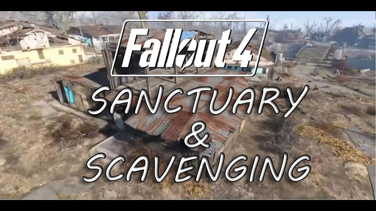 FALLOUT 4: Sanctuary Scavenging & Follower Tip - Fallout 4 Gameplay Guides
