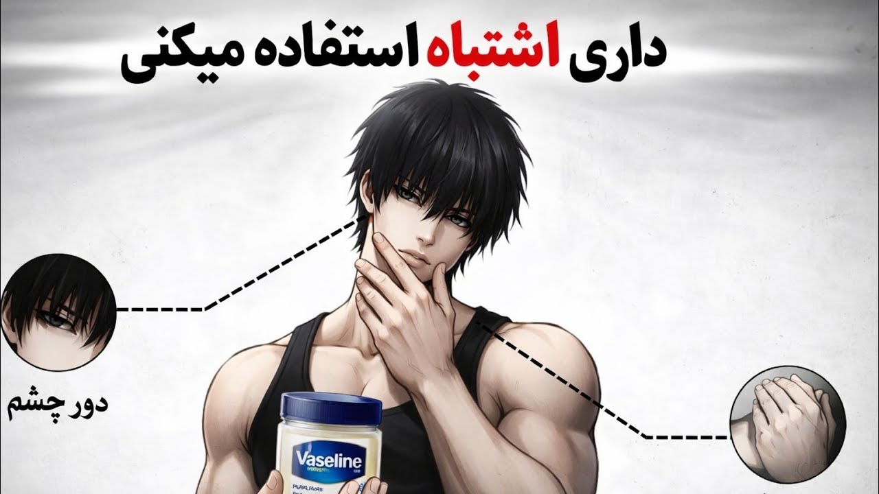 ۵ استفاده‌ شگفت‌انگیز از وازلین که هیچ‌کس بهت نگفته ✨️ @tikglowup