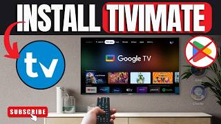 Google TV: How To Download and Install TiviMate App | Install TiviMate on Google TV!