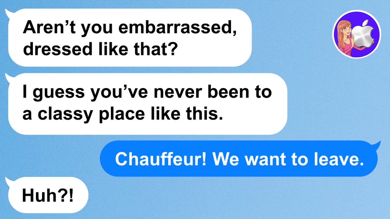 【Apple】My MIL looked down on my parents because they weren't wearing designer clothing but when...!!