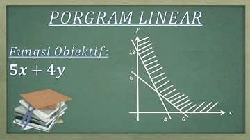 Cara mudah menentukan nilai maksimum dan minimum pada materi program linear