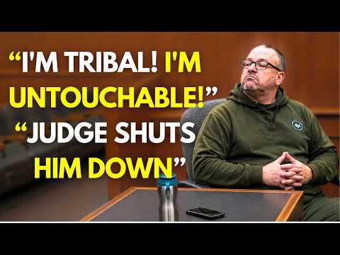 Sovereign Citizen Thinks Tribal Membership Makes Him Untouchable — Judge DESTROYS The Fantasy