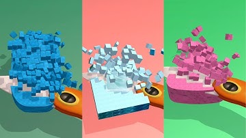 Very satisfying and relaxing ASMR slicing game | part 59